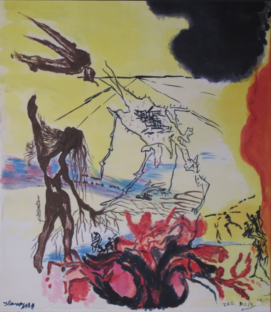 The famine selon Dali