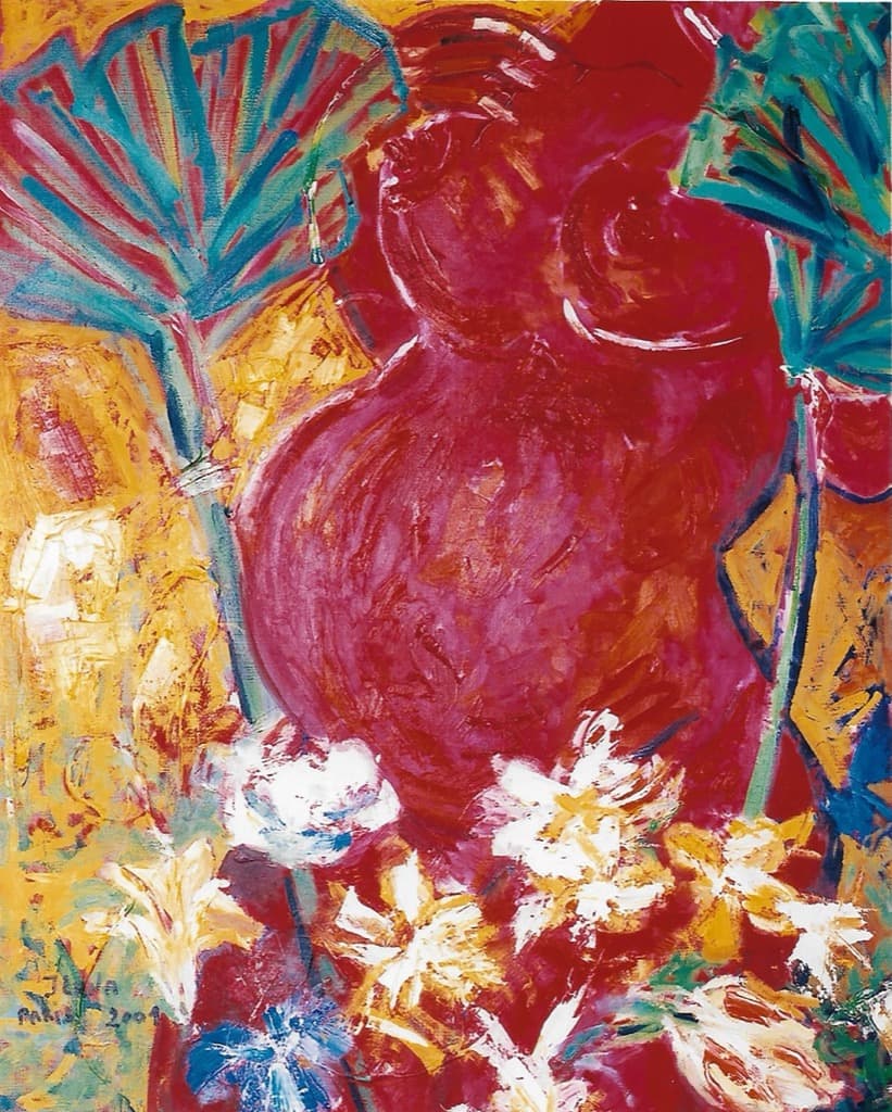 Denise, femme enceinte